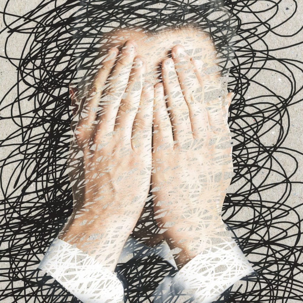 A concept art on stress
