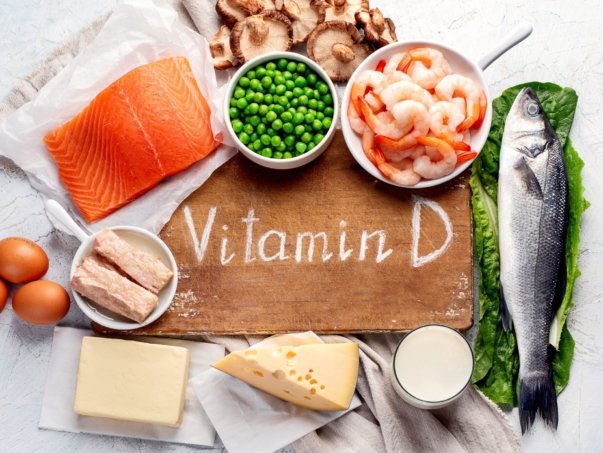 An image of vitamin d rich foods.